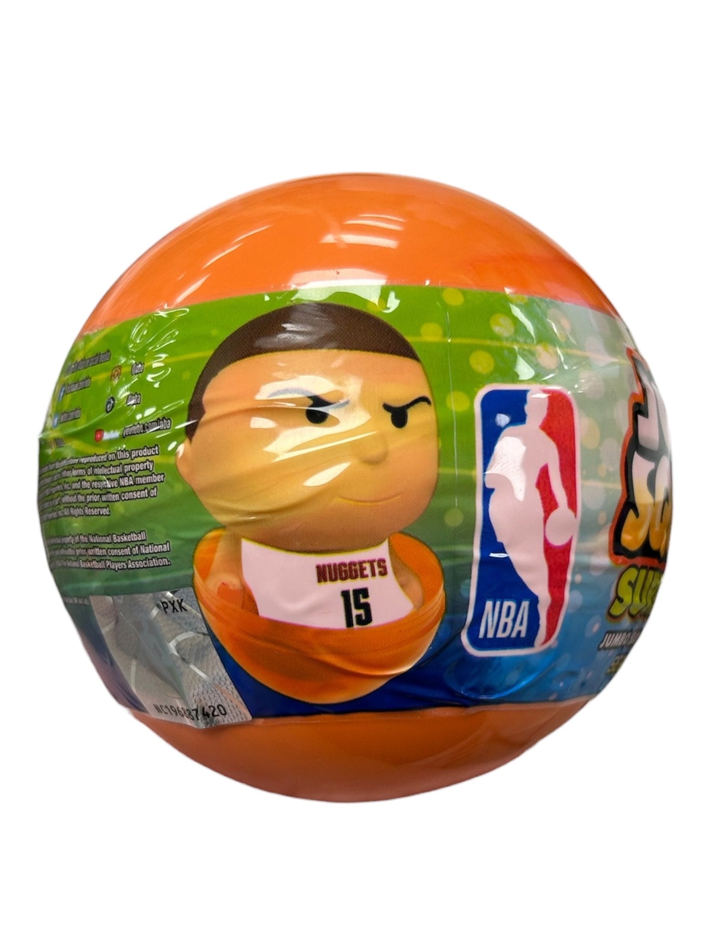 Party Animal NBA Jumbo Squeezy Suprise! JSCNB4