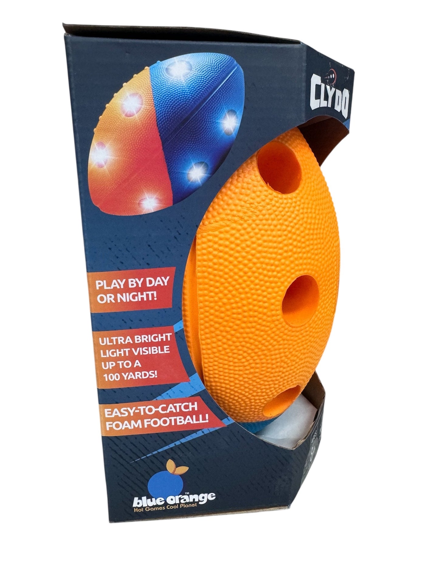 Blue Orange Games Clydo Light Up Football 00872