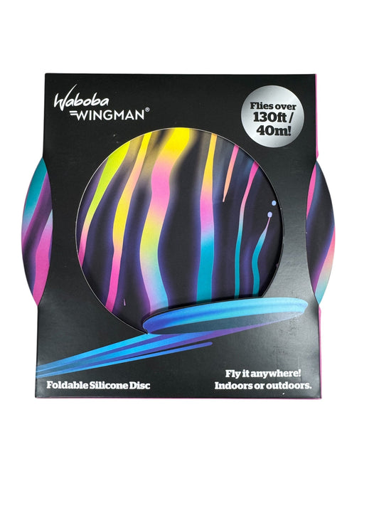 Waboba Wingman Foldable Silicone Disc Neon Tiger W302