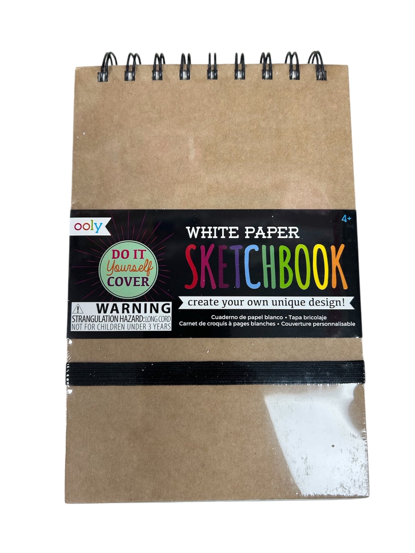 Ooly DIY White Paper Sketchbook 118-101
