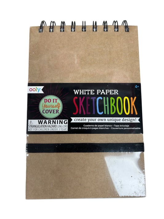 Ooly DIY White Paper Sketchbook 118-101