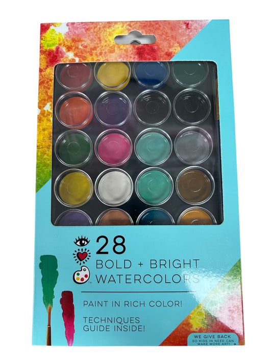 Bright Stripes 28 Bold + Bright Watercolors 2228S-28