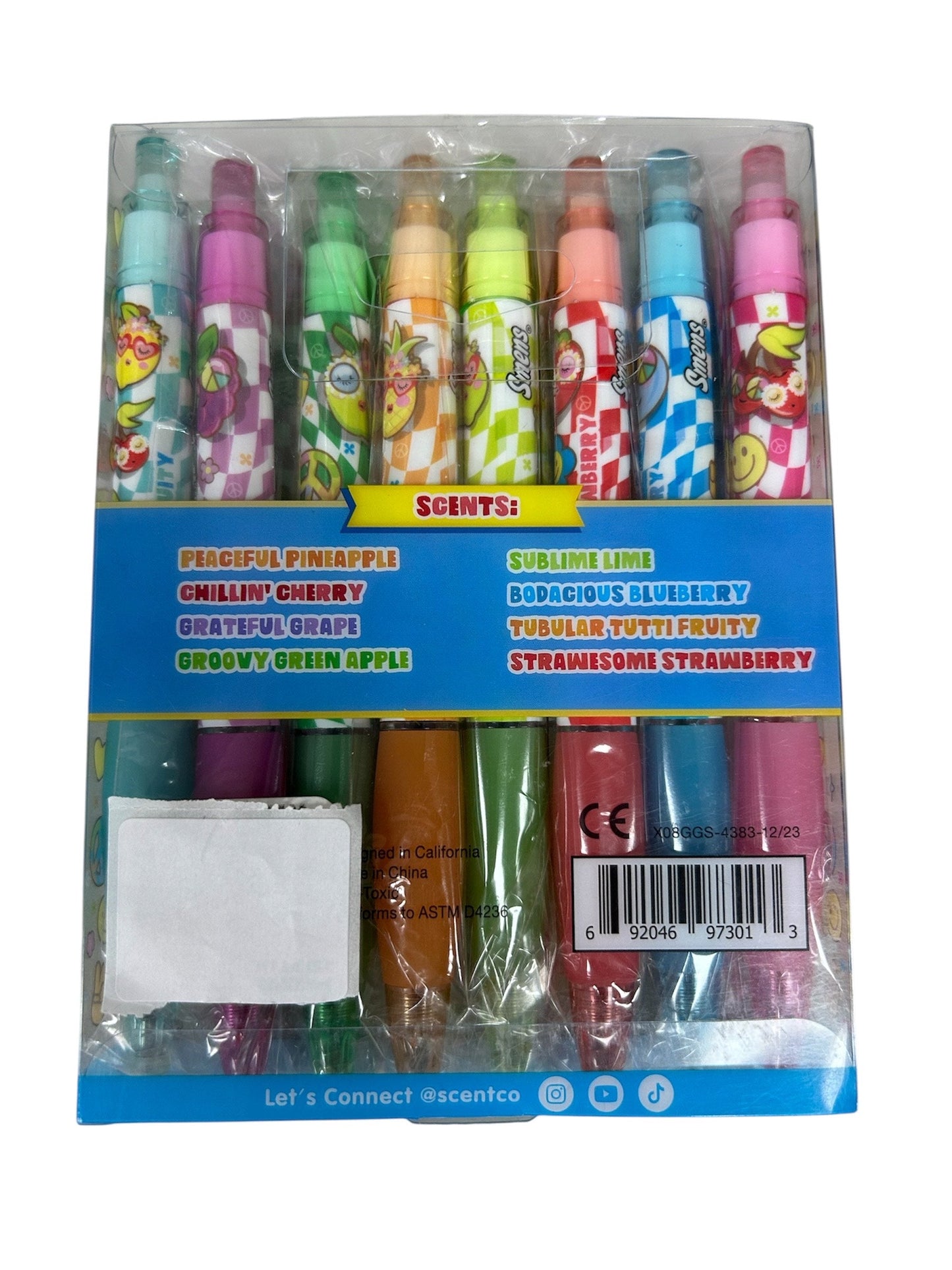 Scentco Groovy Smens Gel Ink Pens X08GGS SECX08GGS
