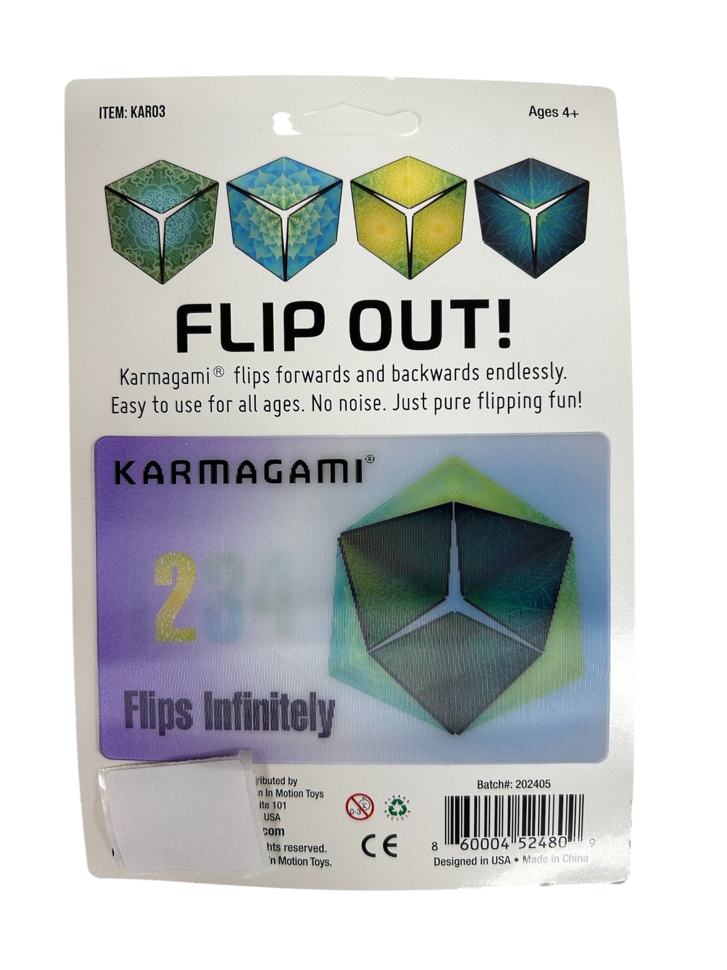 Karmagami Calming Sensory Fidget Toy Green KAR03