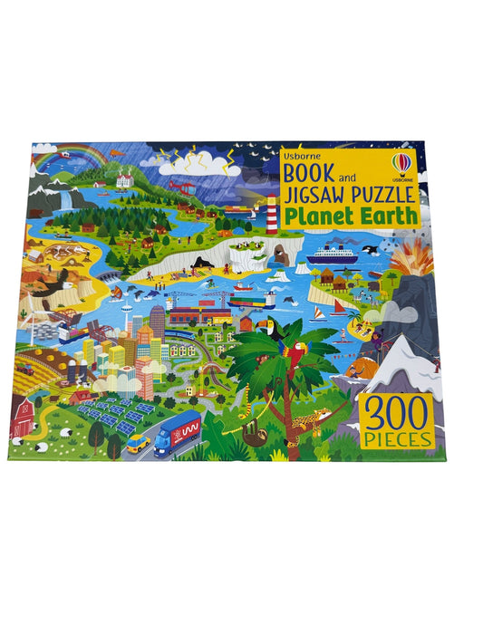 Usborne Book and Jigsaw Puzzle Planet Earth 300 Pieces 51699