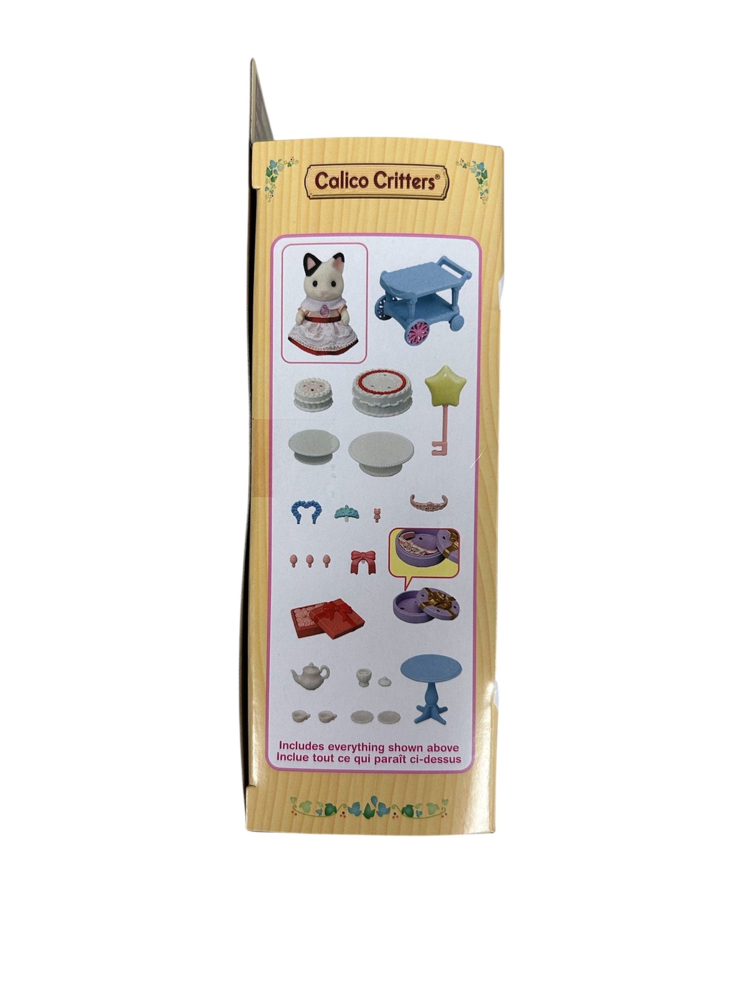 Calico Critters Party Time Playset - Tuxedo Cat Girl