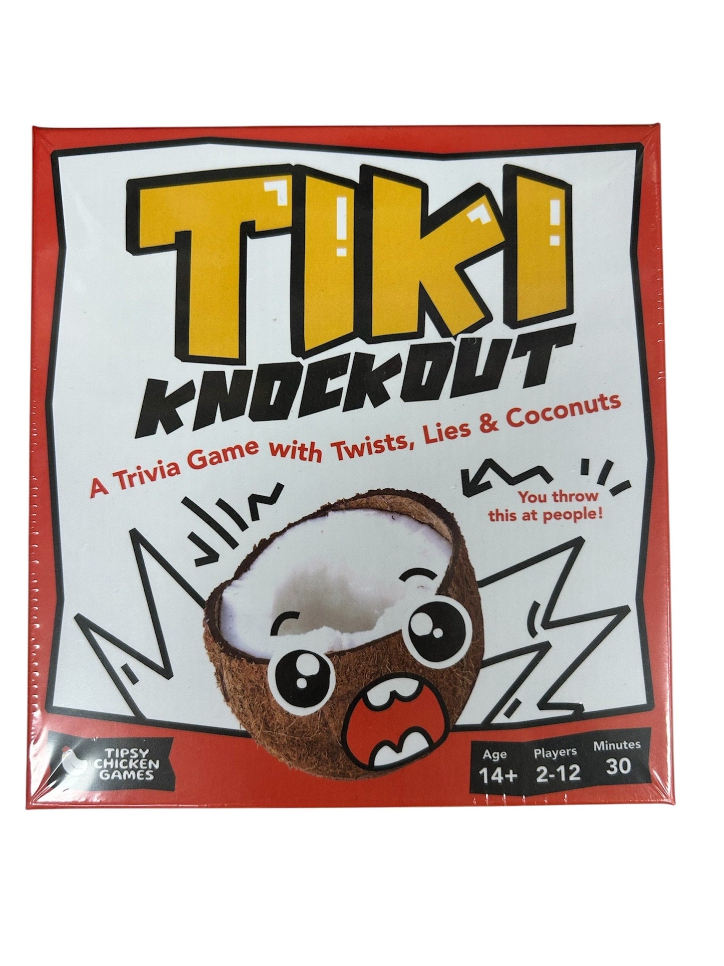 Tipsy Chicken Games Tiki Knockout Card Game 488