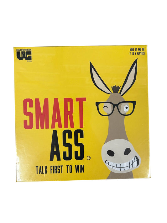 University Games Smart Ass Talk First To Win Board Game 01360
