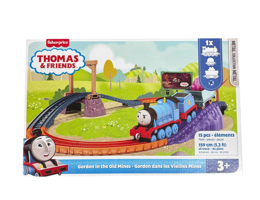 Fisher-Price Thomas & Friends Gordon in the Old Mines Push-Along Track Set (HHV81)