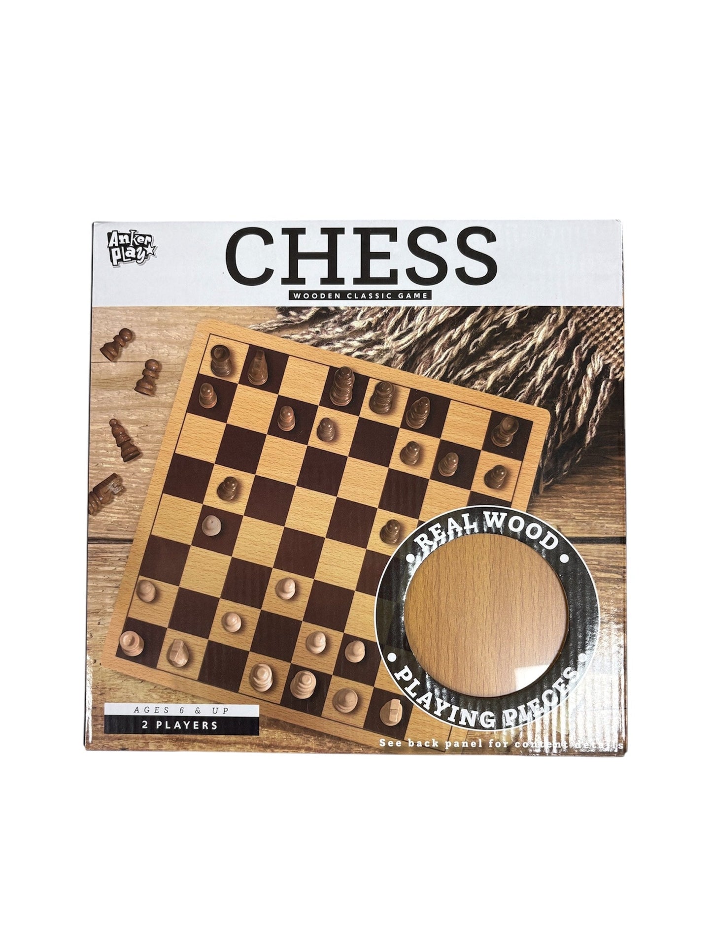 Anker Play Chess Wooden Game Set 220006 DG220006
