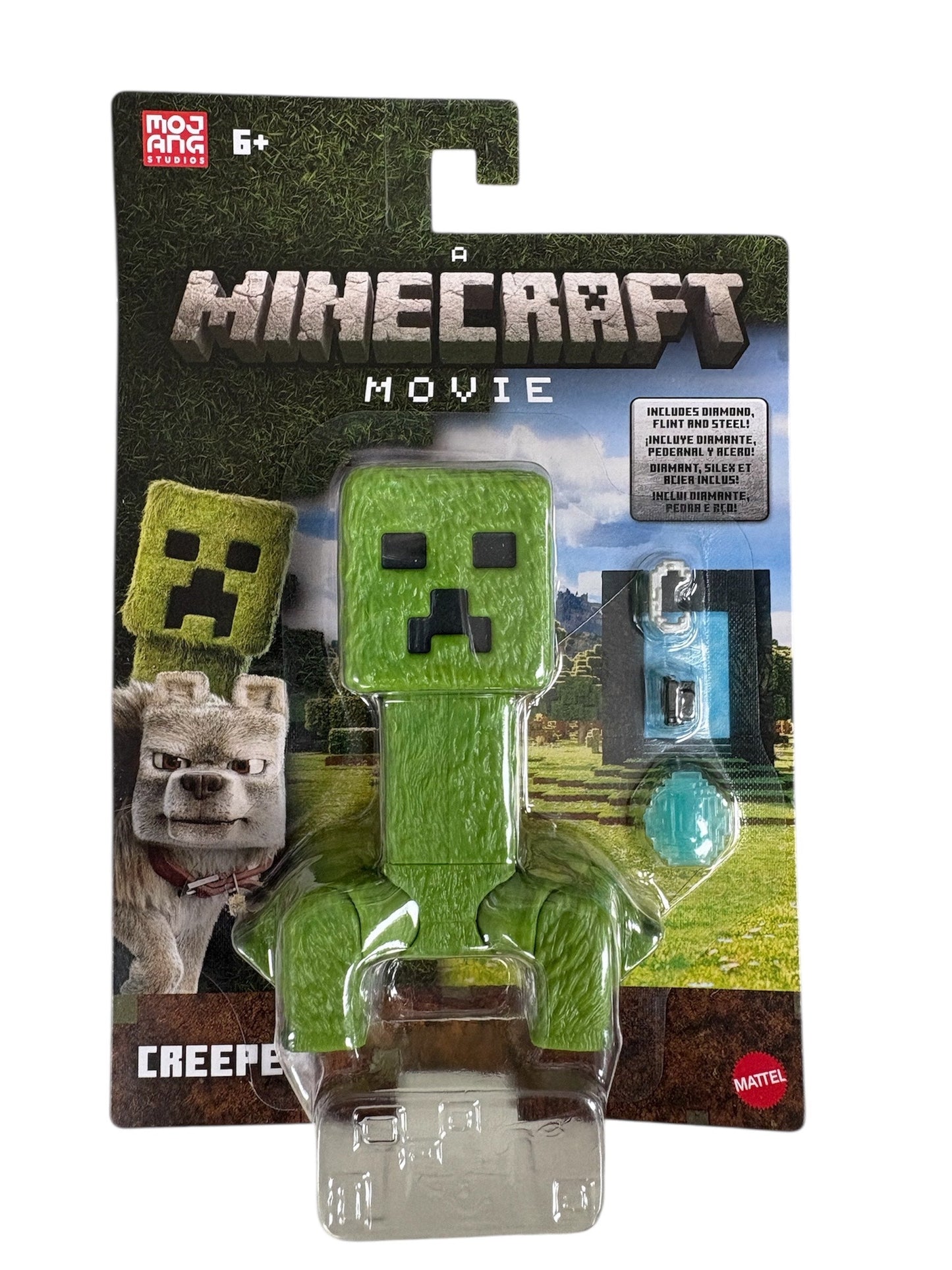 Mattel A Minecraft Movie Creeper Figure with Accessories JFR58