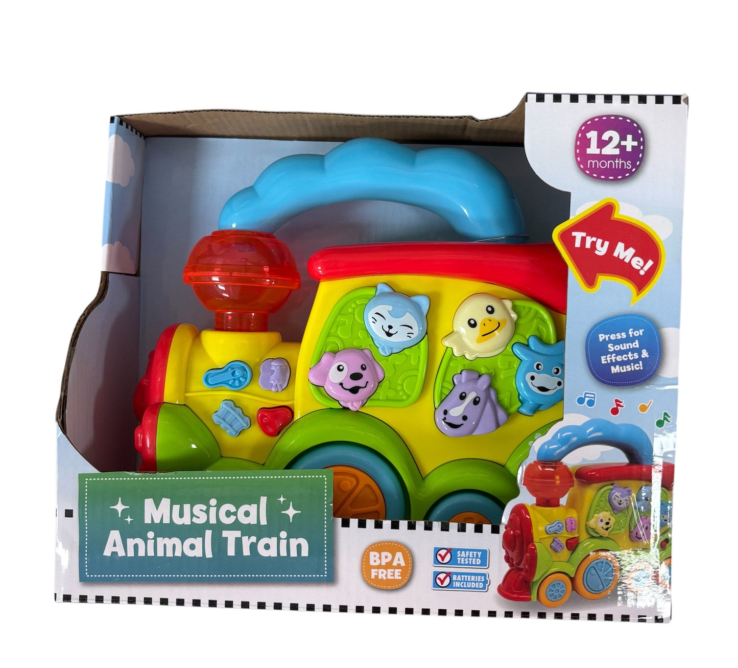 Brooklyn Lollipop Musical Animal Train 7329