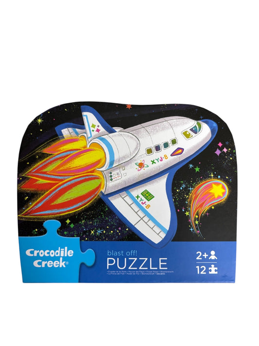 Crocodile Creek Blast Off! Mini Puzzle 12 Piece 41195