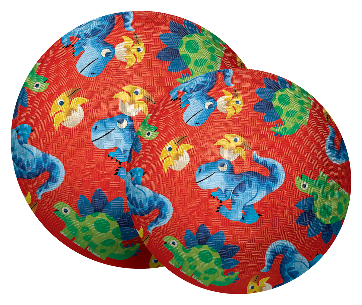 Crocodile Creek 5" Playground Ball - Dino Friends (23150) — ball detail