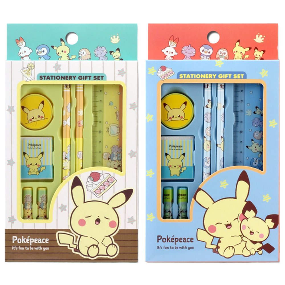 Pokémon Pikachu Poképeace stationery set