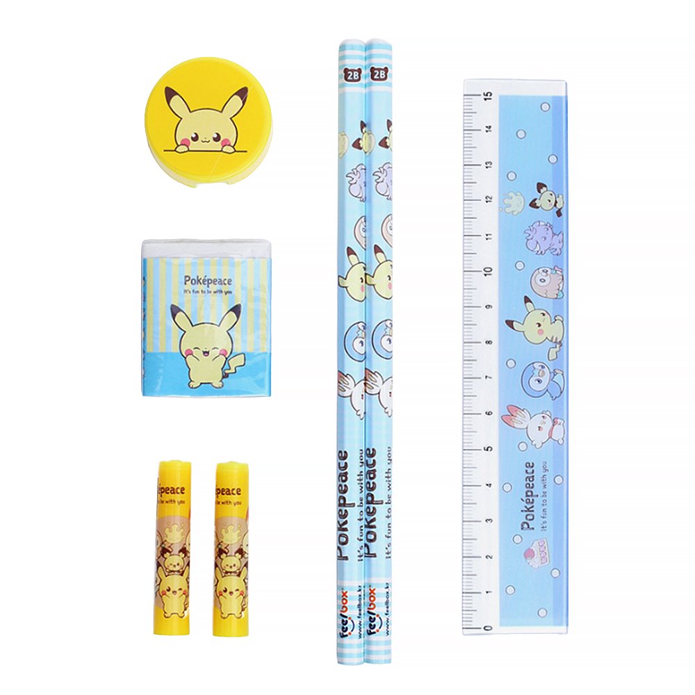 Pokémon Pikachu Poképeace stationery set