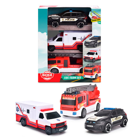 Simba Dickie SOS Team, 3 Emergency Vehicles