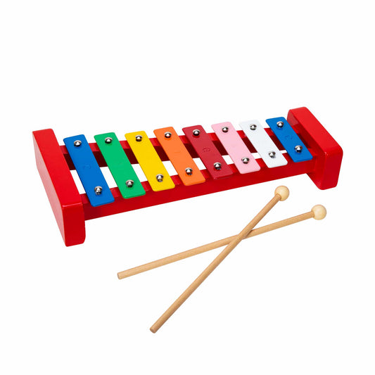 Schylling Wood Xylophone 8-Key with Mallets - product photo