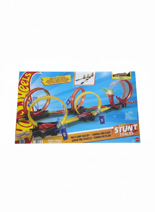 Mattel Hot Wheels Multi-Loop Race Off Playset HDR83