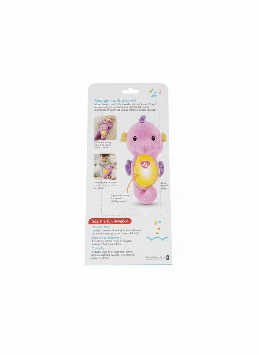 Mattel Fisher-Price Soothe & Glow Seahorse in Pink DGH73 DGH82