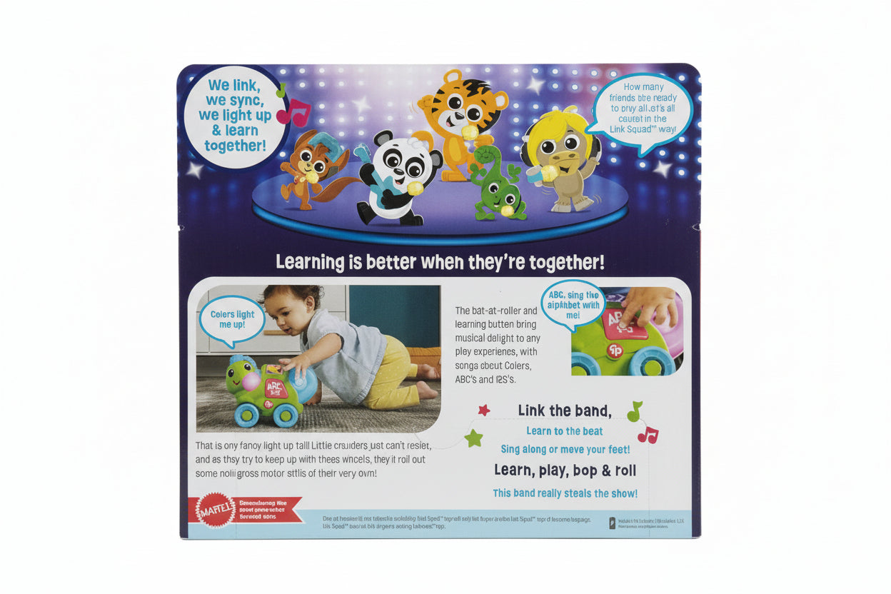 Fisher Price Link Squad Crawl 'n Colors Chameleon HTX01