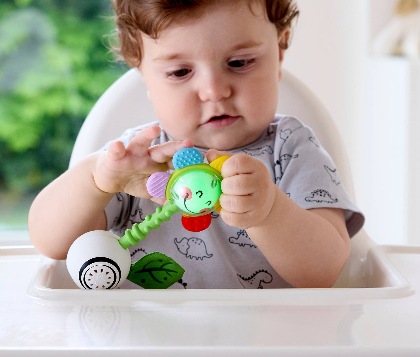 Shake 'n Sparkle Flower Rattle