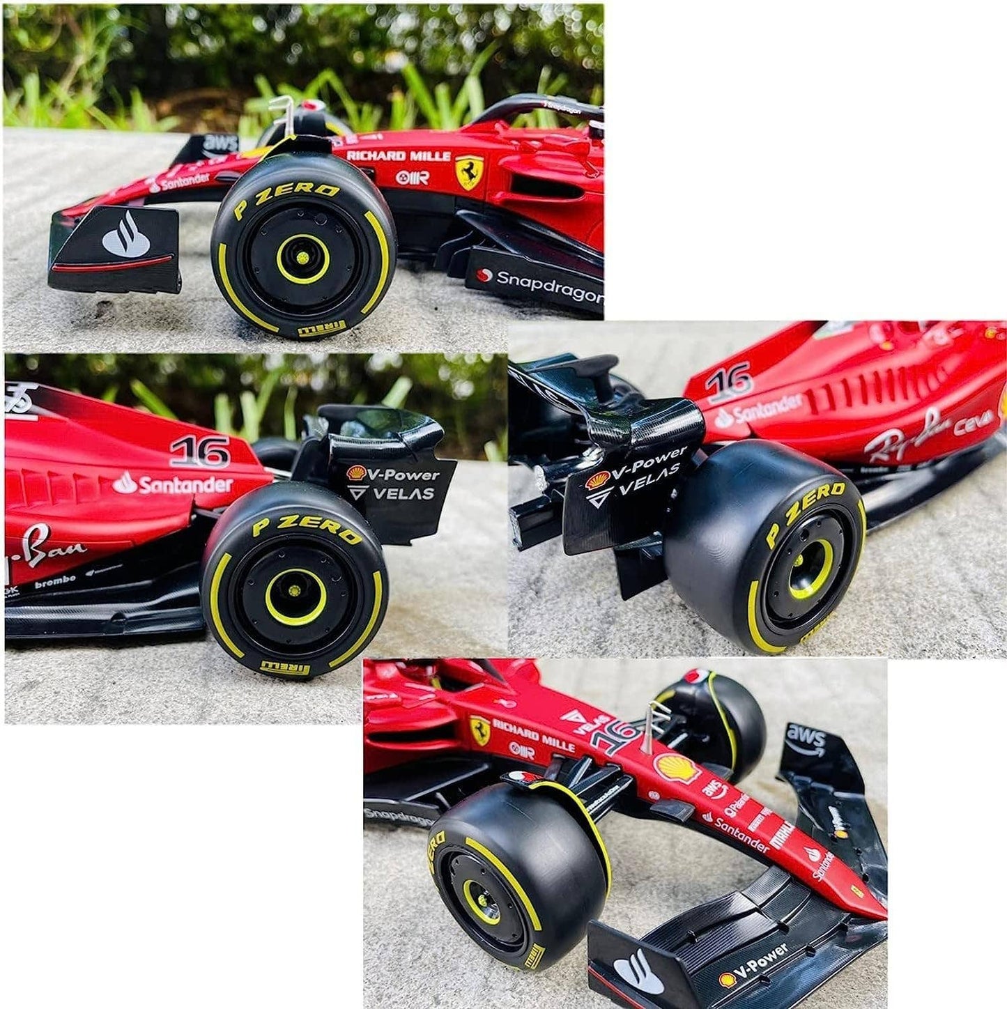 1:12 Scale Ferrari F1-75 F1 Remote Control RC Car