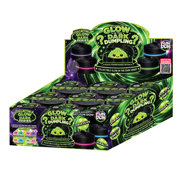 Mystery Dumpling Squishy Fun Doh Glow In Dark