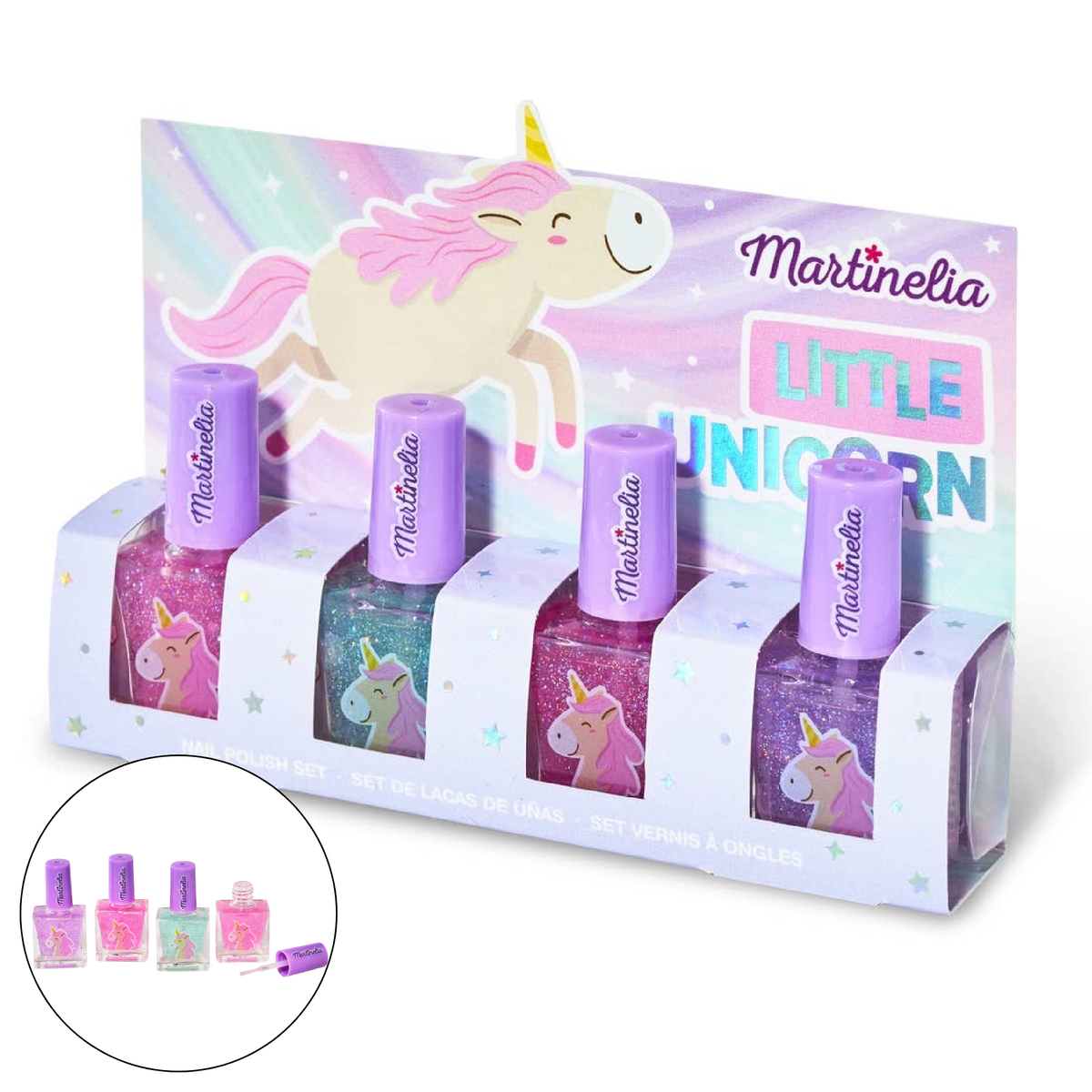 Martinelia Little Unicorn Nail Polish Set
