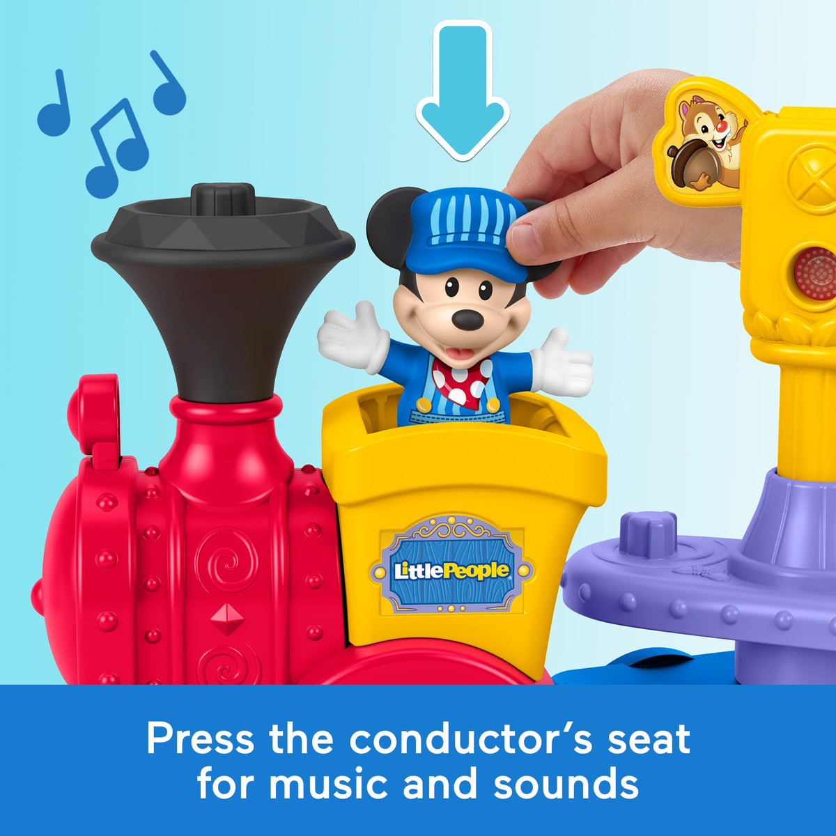 Fisher-Price Little People Mickey & Minnie Musical Train (JKB04)