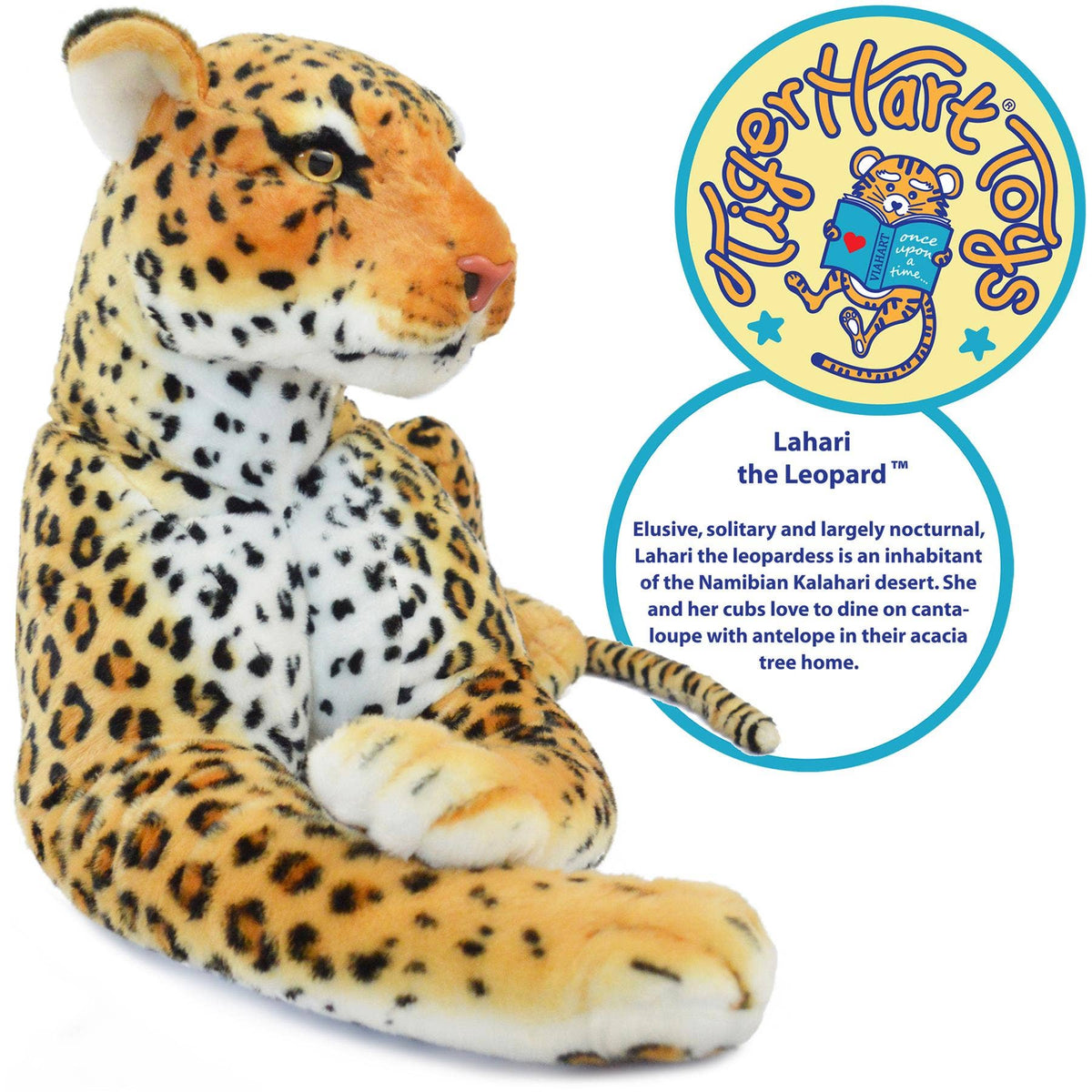 TigerHart Lahari the Leopard 42-inch plush