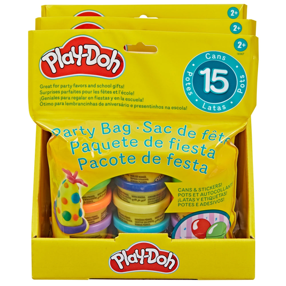 Play-Doh Party Bag 15 Mini Cans (18367AU23)