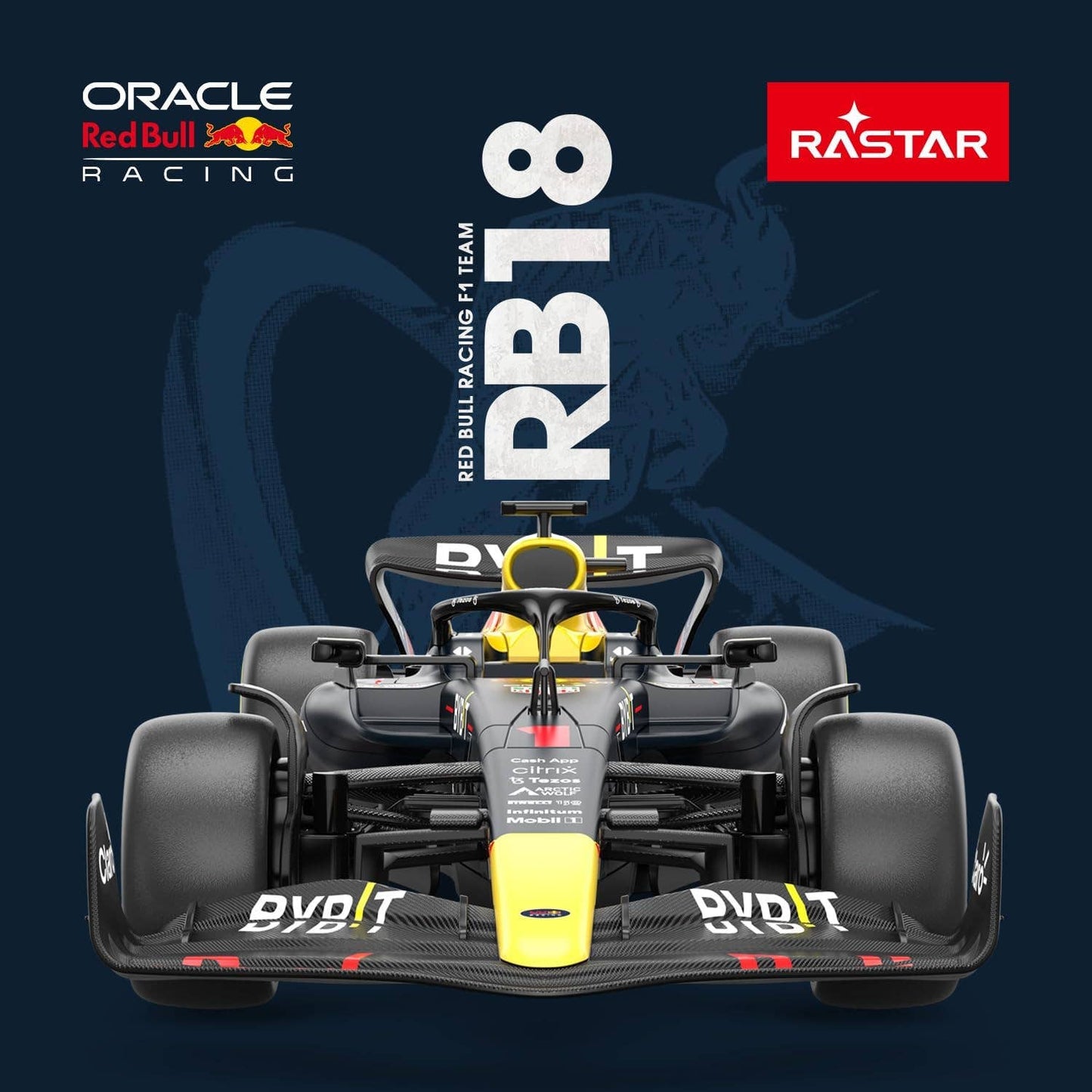 1:18 Scale Red Bull RB18 F1 Remote Control RC Car
