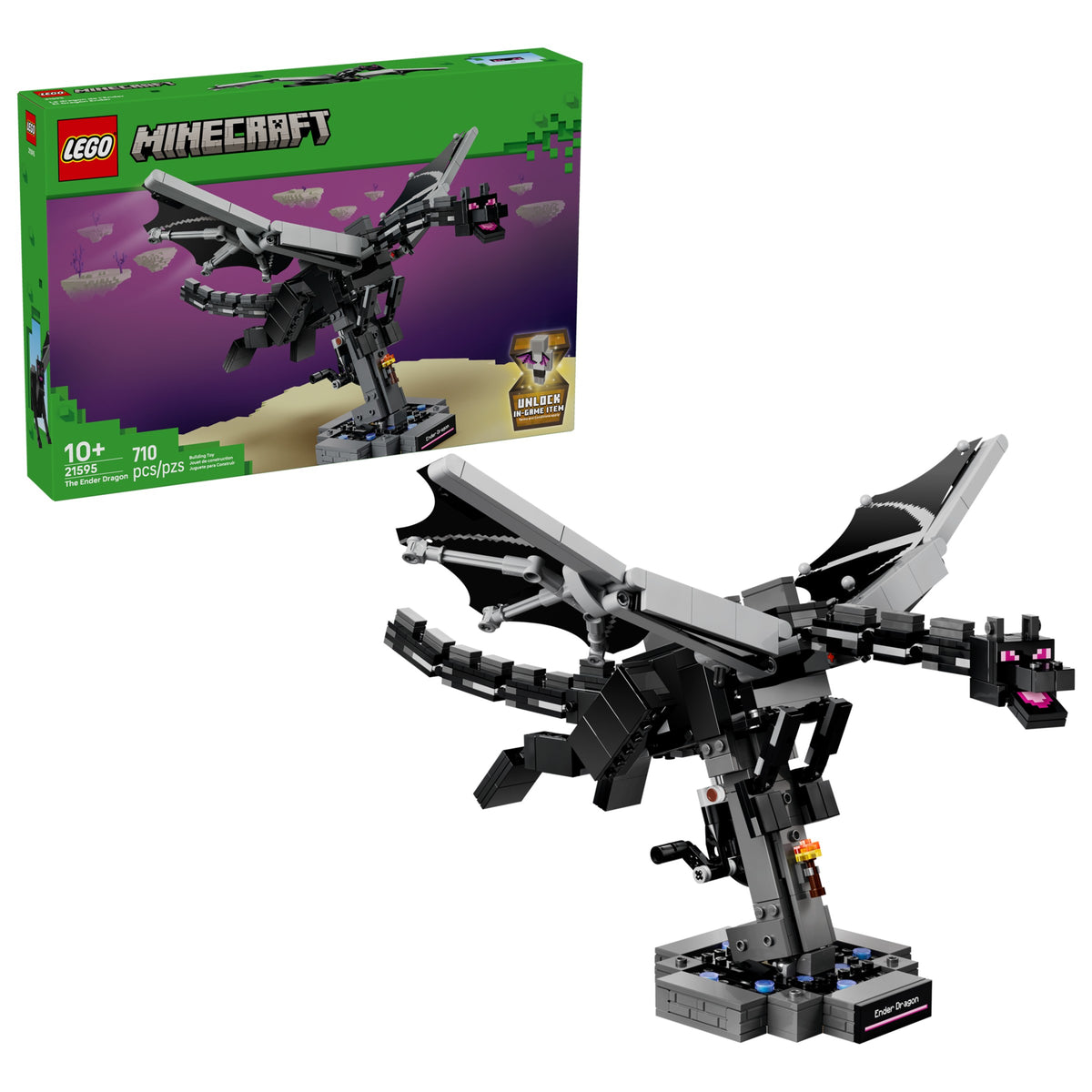 LEGO Minecraft The Ender Dragon (21595) box