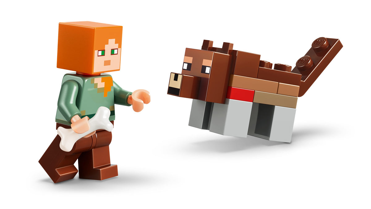 LEGO Minecraft First Night Adventure (21593) detail view