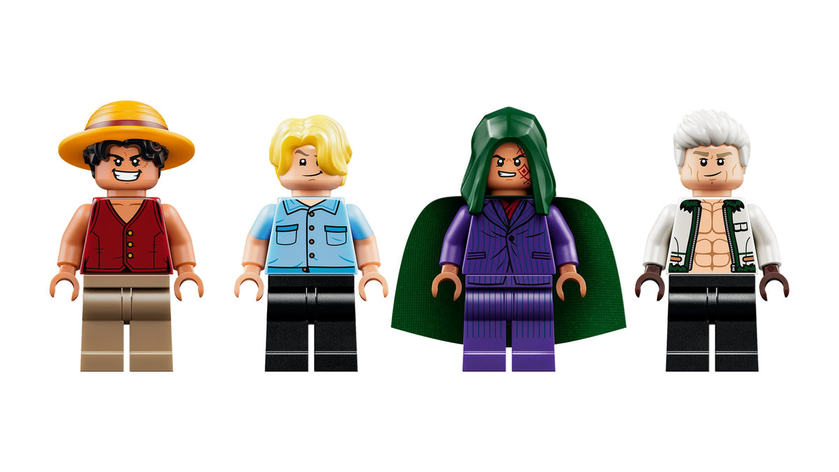 LEGO One Piece Showdown with Captain Smoker (75642) detail view