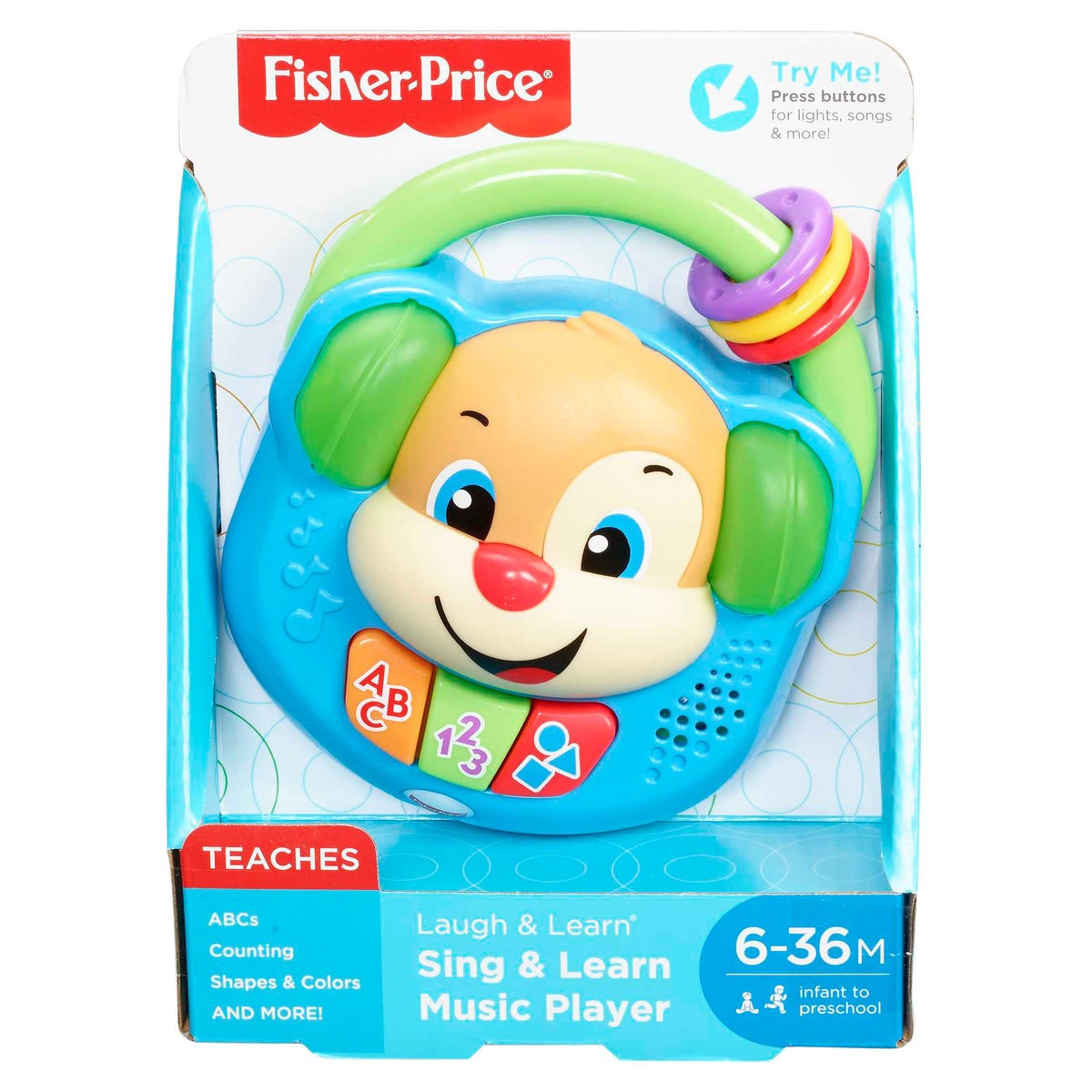Fisher-Price Laugh & Learn Sing & Learn Music Player (FGW16)