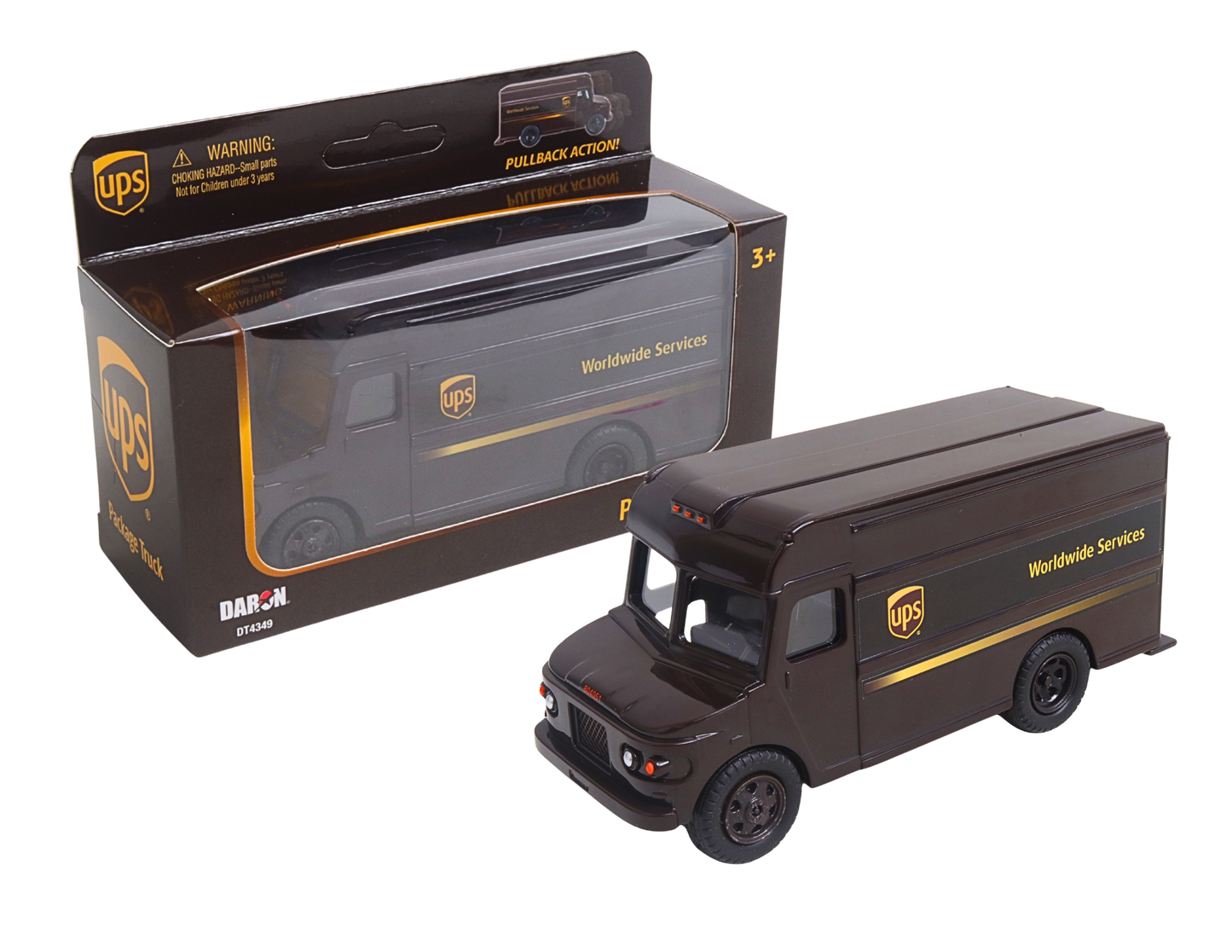 UPS PULLBACK PACKAGE CAR