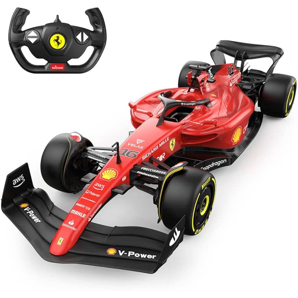 1:12 Scale Ferrari F1-75 F1 Remote Control RC Car