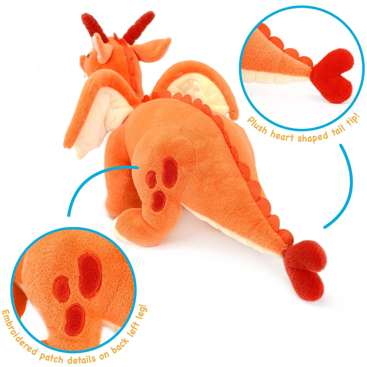 TigerHart Delilah the Dragon 22-inch plush