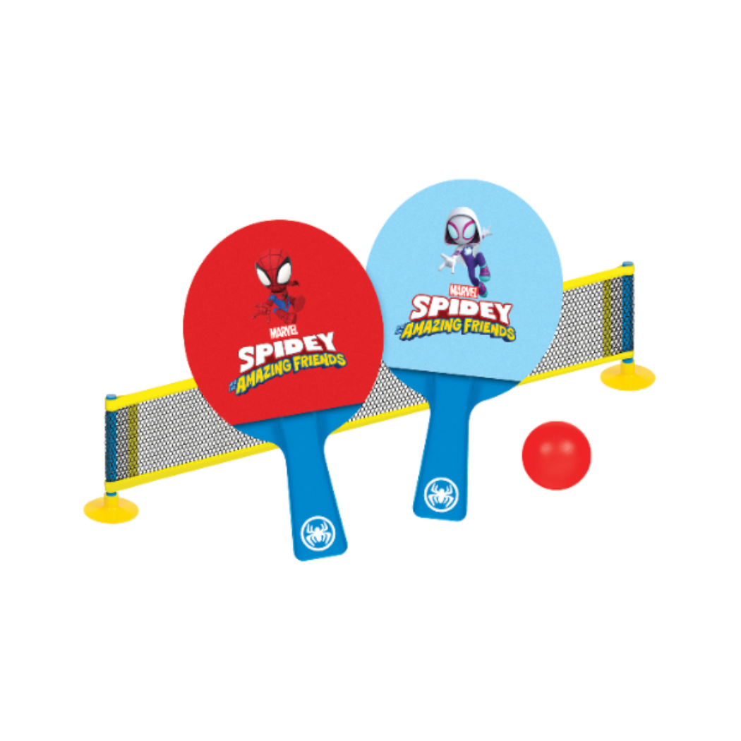 Spidey & His Amazing Friends Mini Tabletop Table Tennis Set