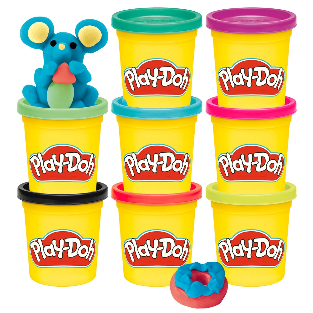 Play-Doh 8 Pack 3 Ounce Vibrant Colors (G06925X00)