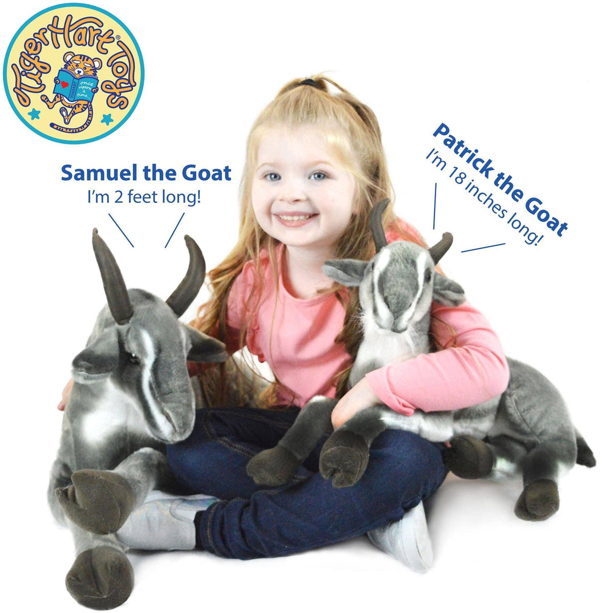 TigerHart Samuel the Pygmy Goat 27-inch plush