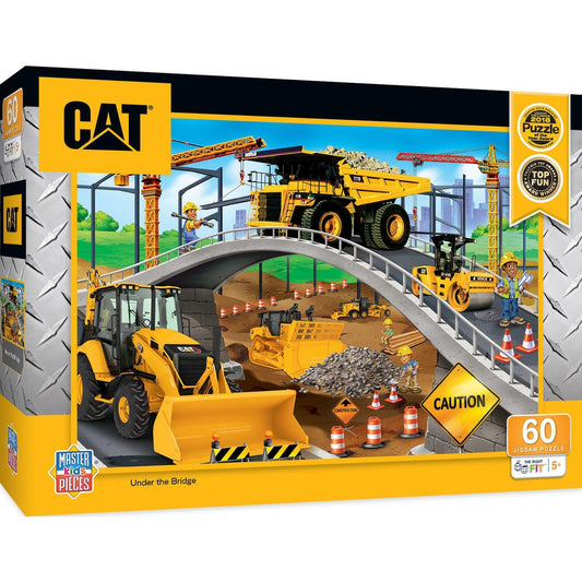 MasterPieces CAT - Under the Bridge 60 Piece Puzzle (12028)