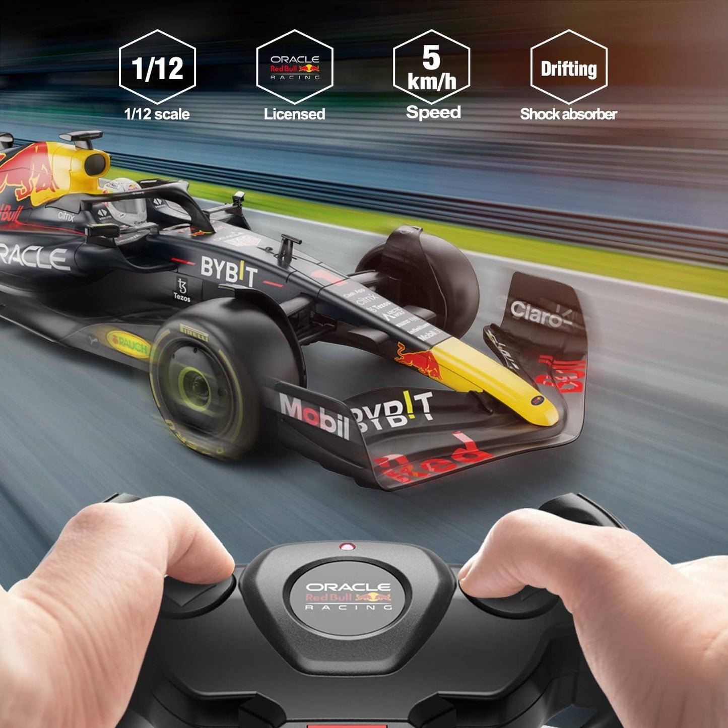 1:12 Scale Red Bull RB18 F1 Remote Control RC Car