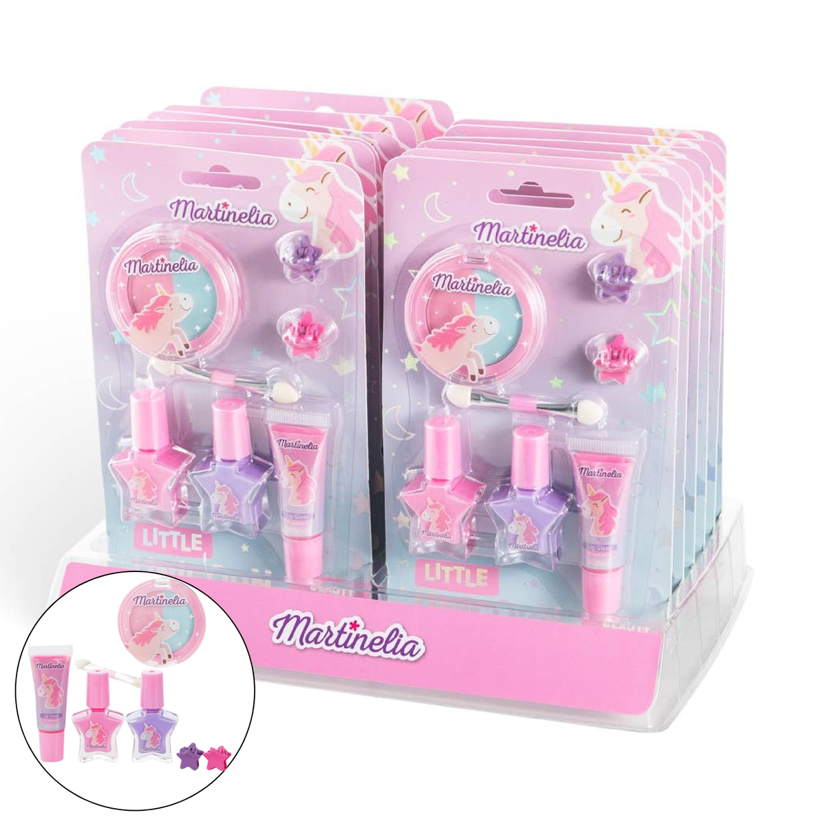 Martinelia Little Unicorn Beauty Basics set