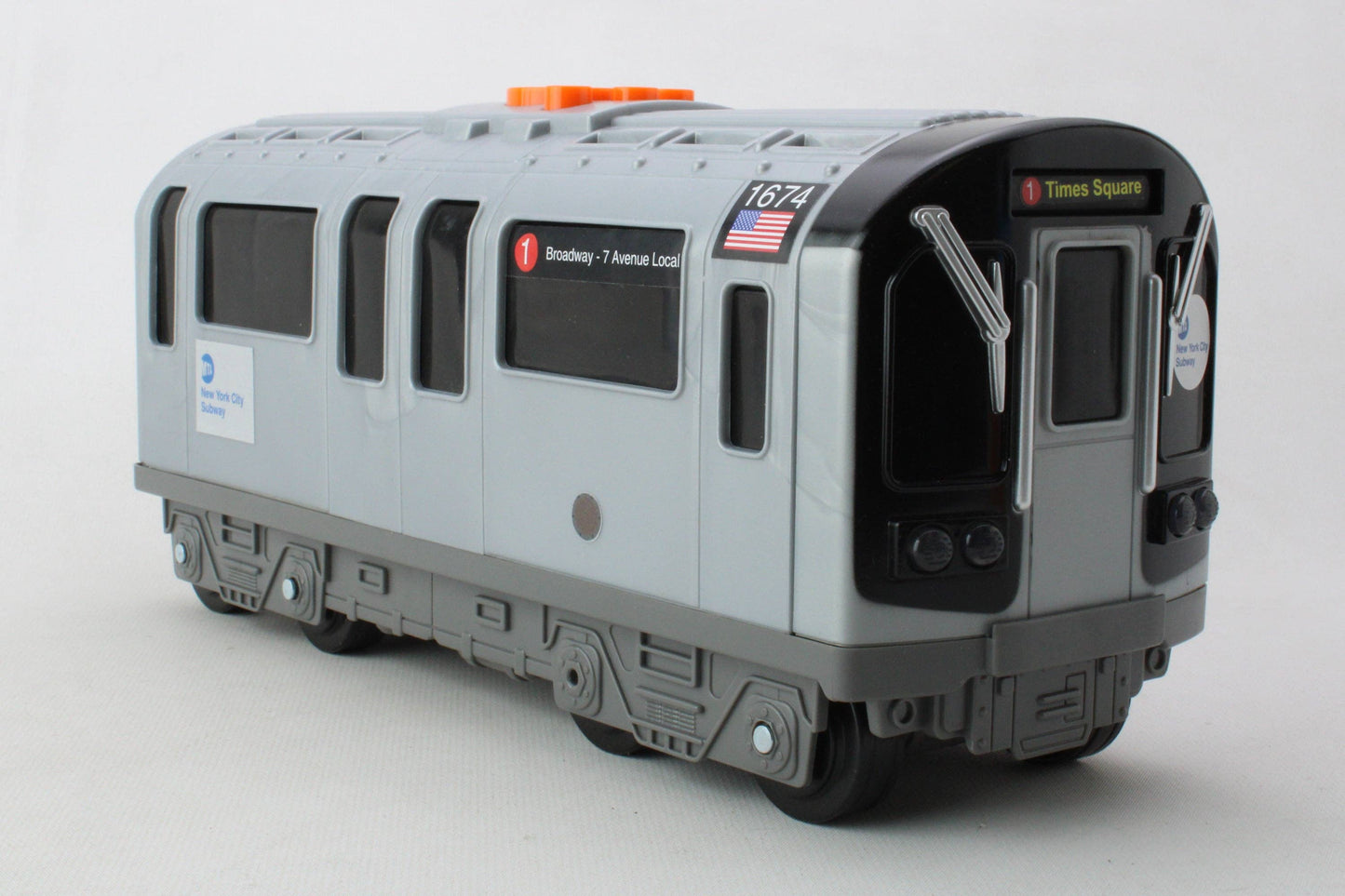 NY24000-1  MTA MOTORIZED SUBWAY CAR W/LIGHTS & SOUND