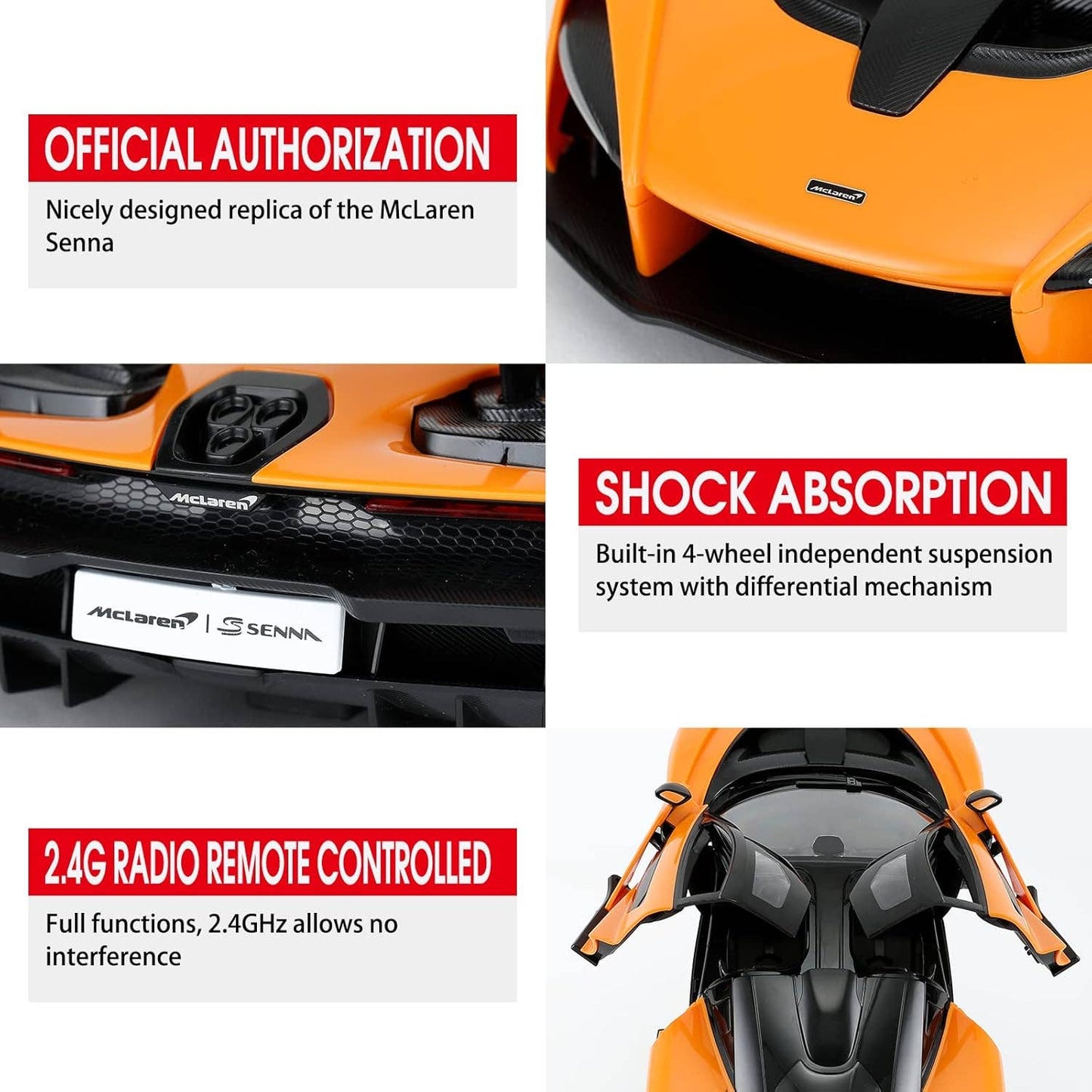 1:14 Scale RC Mclaren Senna Remote Control Hyper Car