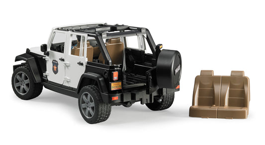 Bruder Jeep Wrangler Unlimited Rubicon Police with Officer (02526) — view 2