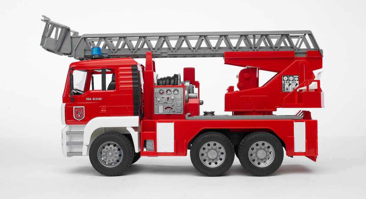 Bruder MAN TGA Fire Engine with Water Pump and Ladder (02771) — view 3